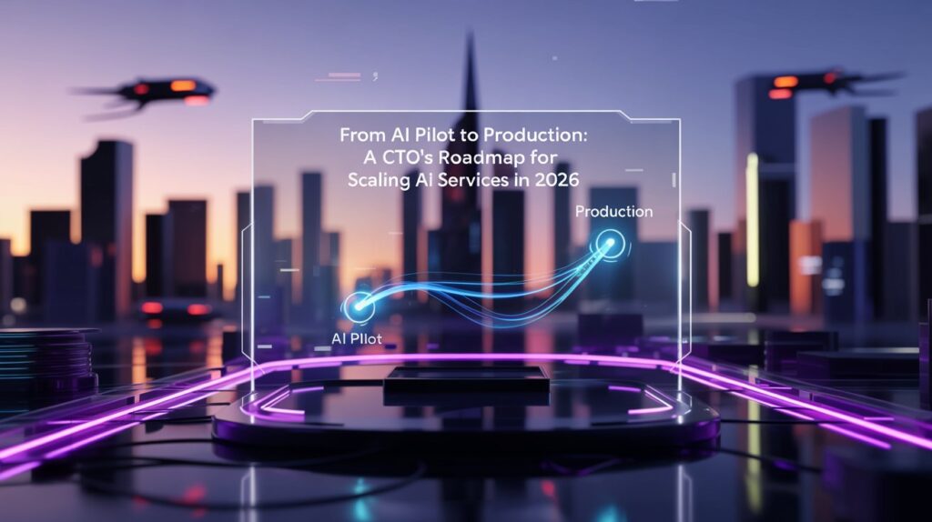 From AI Pilot to Production A CTO's Roadmap for Scaling AI Services in 2026