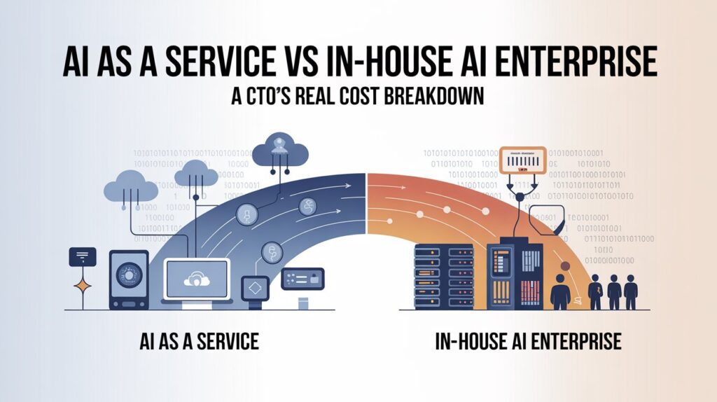 AI as a Service vs In-House AI Enterprise A CTO's Real Cost Breakdown